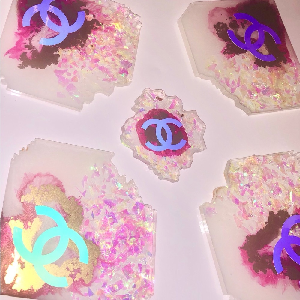 Resin Coasters - Picture 2 of 6